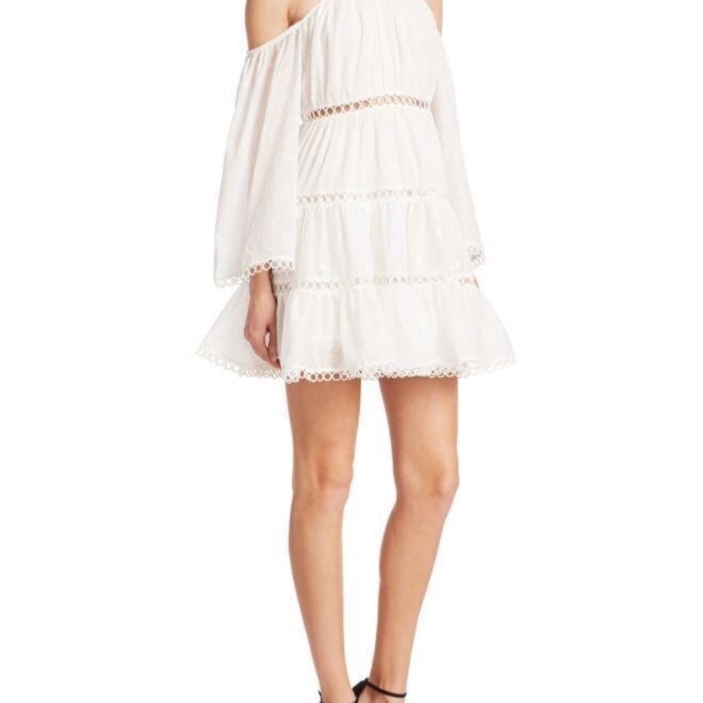 Zimmermann White Jasper Dot Floating Dress Size 2